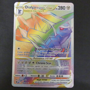 Dialga Originel rainbow vstar 198/189 Astres radieux épée et bouclier