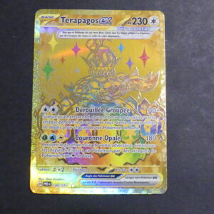 Terapagos Ex secret gold 180/131 Evolution Primastiques Ecarlate et Violet