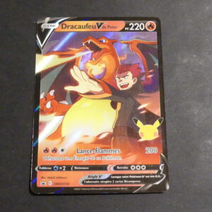 Dracaufeu V de peter Promo anniversaire 25 ans swsh133 Epée et Bouclier