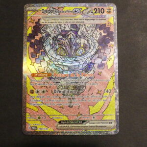 Ogerpon Masque de la pierre Ex alternative 160/131 Evolution prismatiques Ecarlate et Violet