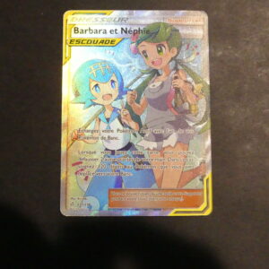 Barbara et Néphie escouade Dresseur alternative 231/236 Eclipse cosmique Soleil et Lune