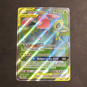Escouade Celebi et florizarre Full art 159/181 Duo de choc Soleil et Lune