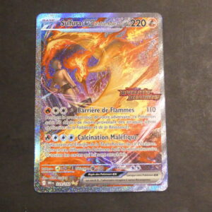 Sulfura Ex de la team rocket 229/182 Rivalités destinées Ecarlate et Violet