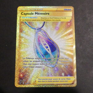 Capsule Mémoire Gold 202/185 Voltage Eclatant Epée et Bouclier