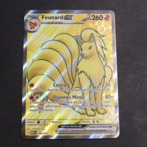 Feunard Ex Full art 186/165 151 Ecarlate et Violet