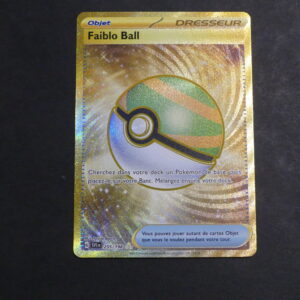 Faiblo Ball Gold 255/198 Ecarlate et Violet