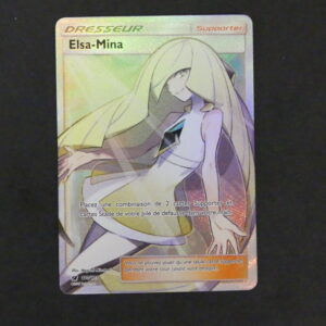 Elsa-mina dresseuse full art 110/111 Invasion Carmin Soleil et Lune