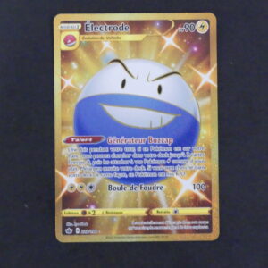 Electrode Shiny Full art gold 222/198 Règne des glaces