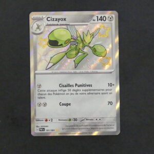 Cisayox shiny 191/091 Destinées de Paldea Ecarlate et Violet