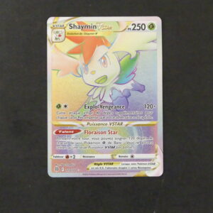 Shaymin Vstar rainbow 173/172 Stars Etincelantes Epee et Bouclier