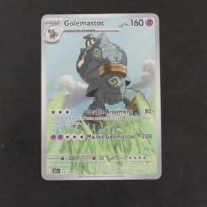 Golemastoc AR 123/086 Foudre noir Ecarlate et Violet