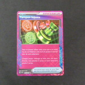 Tampon Injuste Hight-tech 165/167 Mascarade Crépusculaire Ecarlate et Violet