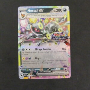 Noctali ex stamp 060/131 Evolutions Prismatiques Ecarlate et Violet